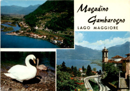 Magadino Gambarogno - Lago Maggiore - 3 Bilder (51-030) - Gambarogno