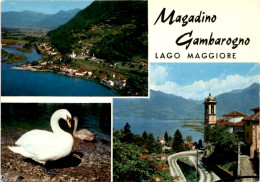 Magadino Gambarogno - Lago Maggiore - 3 Bilder (51-030) - Gambarogno