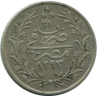 5 QIRSH 1905 EGIPTO EGYPT Islámico Moneda #AH288.10.E - Egypt