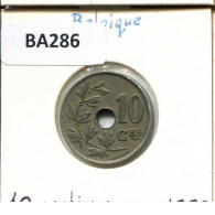 10 CENTIMES 1923 FRENCH Text BELGIQUE BELGIUM Pièce #BA286.F - 10 Cents