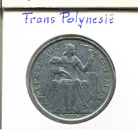 5 FRANCS 1977 FRENCH POLYNESIA Colonial Coin #AM505 - Frans-Polynesië