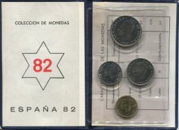 ESPAGNE SPAIN 1980*82 Pièce SET MUNDIAL*82 UNC #SET1260.4.F - Sets Sin Usar &  Sets De Prueba