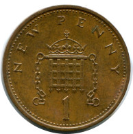 NEW PENNY 1974 UK GBAN BRETAÑA GREAT BRITAIN Moneda #AZ038.E - 1 Penny & 1 New Penny