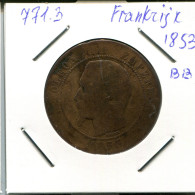 10 CENTIMES 1853 BB FRANKREICH FRANCE Napoleon III Französisch Münze #AN043.D - 10 Centimes