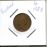 PENNY 1989 UK GRANDE-BRETAGNE GREAT BRITAIN Pièce #AN562.F - 1 Penny & 1 New Penny