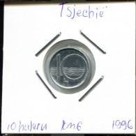 10 HELLER 1996 TSCHECHIEN CZECH REPUBLIC Münze #AP708.2.D - Tschechische Rep.