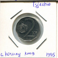 2 KORUN 1995 CZECH REPUBLIC Coin #AP753.2.U - Tschechische Rep.