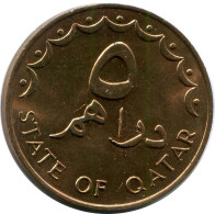 5 DIRHAMS 1978 QATAR Islámico Moneda #AK216.E - Qatar