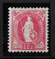 1905 - 1908 STEHENDE HELVETIA  Weisses Papier Mit Wasserzeichen     ►SBK-91C* / CHF 175.-◄ - Ungebraucht