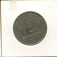 4 QIRSH 1956 ARABIA SAUDITA SAUDI ARABIA Islámico Moneda #AS171.E - Saudi Arabia
