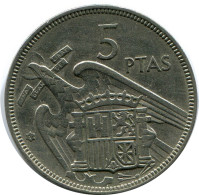 5 PESETAS 1957 ESPAÑA Moneda SPAIN #AR178.E - 5 Pesetas