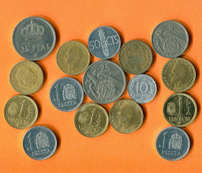 ESPAÑA Moneda SPAIN SPANISH Moneda Collection Mixed Lot #L10215.1.E -  Verzamelingen