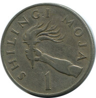 1 SHILLING 1966 TANZANIA Moneda #AR853.E - Tanzanía
