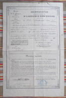 55 DANNEVOUX J. CORDONNIER 19e RI BREST 6e Region Militaire 51 Chalons S/Marne 1900 Tampon - Documents