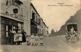 CPA GARGES Rue De Paris Cabine Téléphonique (860771) - Garges Les Gonesses