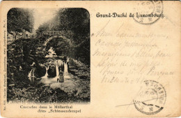 CPA AK Cascades Dans Le Mullerthal Dites Schiessendempel LUXEMBURG (803831) - Müllerthal