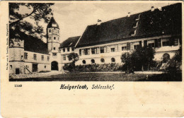 CPA AK Haigerloch Schlosshof GERMANY (803937) - Haigerloch