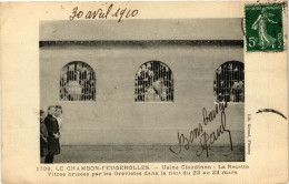 CPA LE CHAMBON-FEUGEROLLES - Usine Claudinon Recette Vitres Brisées (210825) - Le Chambon Feugerolles