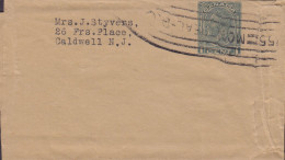 Canada Postal Stationery Ganzsache Entier 'Petite' Wrapper Bande Journal 1c. George V. MONTREAL Line Cancel (2 Scans) - 1903-1954 Reyes