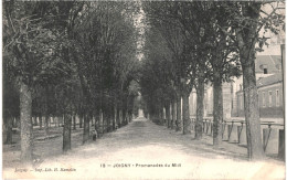Delcampe - CPA Carte Postale France Joigny  Promenade Du Midi VM66940 - Joigny