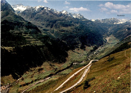 Valle Bedretto Con Strada Del San Gottardo (4711) - Bedretto