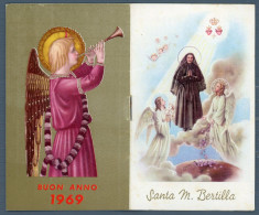 °°° Calendario - Religioso S. M. Bertilla 1969 °°° - Big : 1921-40