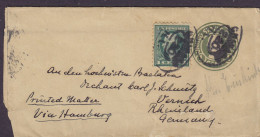 United States Uprated Postal Stationery Ganzsache 'Petite' Wrapper Bande Journal CHICAGO '220' Printed Matter Rheinland - Other & Unclassified