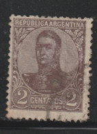 ARGENTINE 1386 // YVERT 134 // 1908-09 - Gebruikt