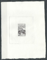 MAROC 1949 N°  PA 71 En épreuve D'artiste  Noire - Sonstige & Ohne Zuordnung