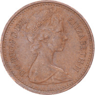 Monnaie, Grande-Bretagne, 1/2 New Penny, 1971 - 1/2 Penny & 1/2 New Penny