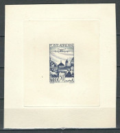 MAROC 1947 N°  PA 62 En épreuve D'artiste  Bleue Gris - Autres & Non Classés