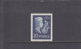 SUEDE - SWEDEN - SUECIA - SVERIGE - * / MLH - 1955 - P.D.A. ATTERBOM - FLOWERS , FLEURS     Yv. 404    Mi. 411 - Neufs