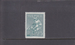 SUEDE - SWEDEN - SUECIA - SVERIGE - * / MLH - 1963 - ICE HOCKEY - HOCKEY SOBRE HIELO   Yv. 501   Mi. 502 - Ungebraucht