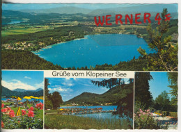 Grüße Vom Klopeiner See - 4 Ansichten - Von 1981 (34502) - Klopeinersee-Orte