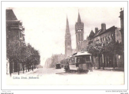 SUPERB TRAM MELBOURNE - Collins Street Victoria Australia UNUSED - Melbourne