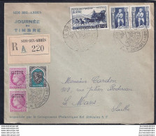 Enveloppe Locale Journee Du Timbre 1952 Sidi Bel Abbes - FDC