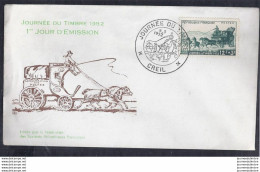 Enveloppe Federale Journee Du Timbre 1952 Creil - 1950-1959