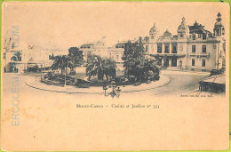 Ac9361 - MONACO - VINTAGE POSTCARD - Monte-Carlo - Monte-Carlo