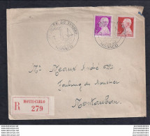 Enveloppe Locale Journee Du Timbre 1946 Monaco - Covers & Documents