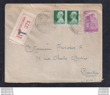 Enveloppe Locale Journee Du Timbre 1946 Monaco - Brieven En Documenten