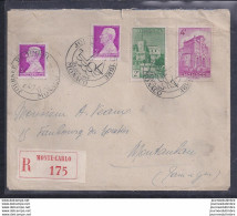 Enveloppe Locale Journee Du Timbre 1946 Monaco - Lettres & Documents