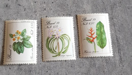 BRASIL ENDANGERED PLANTS SET MNH - Giftige Pflanzen