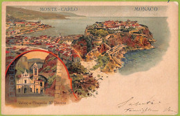 Ac9367 - MONACO - VINTAGE POSTCARD - Monte-Carlo - 1901 - Monte-Carlo