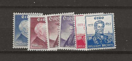 1957 MNH Ireland Year Complete According To Michel Postfris** - Años Completos