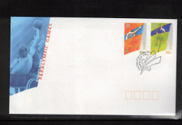 Australia 2000 Paralympic Games Sydney Selfadhesive Stamps FDC - Verano 2000: Sydney - Paralympic