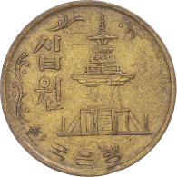 Monnaie, Corée, 10 Won, 1971 - Korea, South