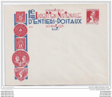 Pseudo Entier Postal Expostion Nationale D´entiers Postaux 1931 Minerve Draim - Pseudo-entiers Privés