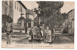 SAINT LAURENT DU VAR (06) - LA FONTAINE DE LA GRANDE RUE - Saint-Laurent-du-Var