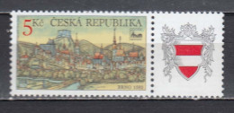 Czech Rep. 2000 - Stamp Exhibition BRNO'2000, Mi-Nr. 243Zf, MNH** - Nuevos