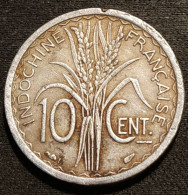 INDOCHINE - 10 CENTIMES 1945 - KM 28.1 - Indochine